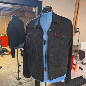 Levi's Black Denim Original Trucker Jacket